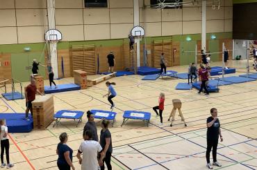 Verschiedene Stationen am THG