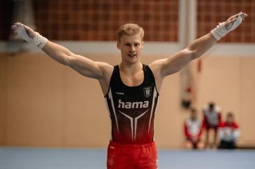 Moritz Hilpert turnt für Monheim