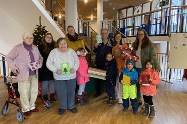 Weihnachtskarten Seniorenheim Wemding