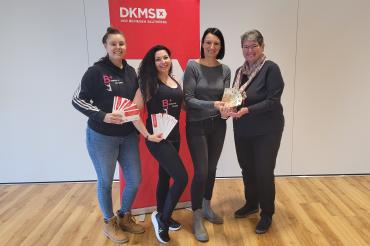 v.l.n.r. Tamara Kugler, Diana Ellinger, Marina Jung, Brigitte Lehenberger