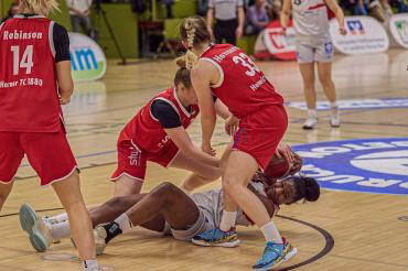 Chanel Ndi und die Angels hatte es schwer gegen den Herner TC.