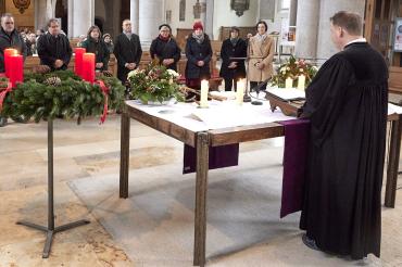 Segnung des neuen Kirchenvorstands Nördlingen.