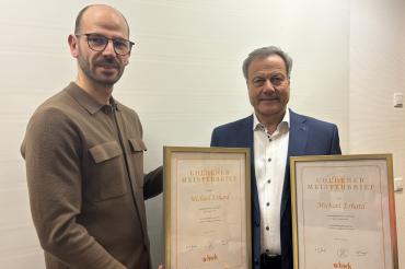 Goldene Meisterbriefe Handwerk