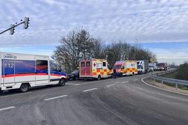 Verkehrsunfall Südspange Donauwörth