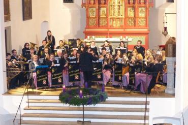 Archivbild Kirchenkonzert in St. Sebastian 2018.