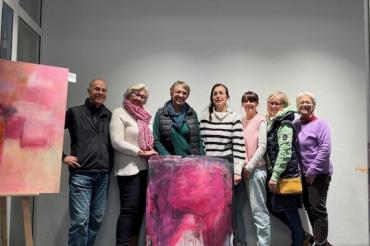 Die diesjährige Kunstplätzle Gruppe.