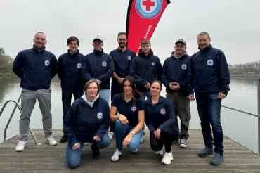 (von links stehend): Manuel Brandt, Johannes Späth, Felix Gerling, Andrè Rohrer, Matteo Förg, Phillip Treimer, Michael Deisenhofer. (von links knieend) :Bettina Wegner-Bock, Vanessa Rohrer, Jennifer Sax.