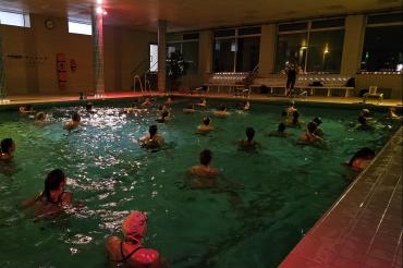 Lichternacht Städtisches Hallenbad