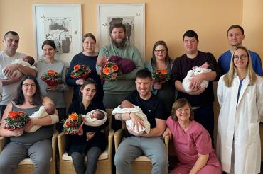 Gleich sechs Babys wurden an Silvester und Neujahr im Stiftungskrankenhaus Nördlingen geboren.