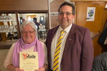 Generalversammlung Ehrung