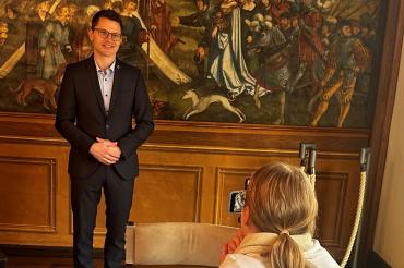 David Wittmer mit Marla Sommer