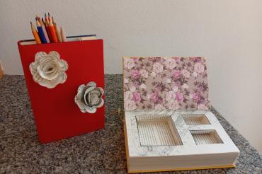 Upcycling mit Büchern