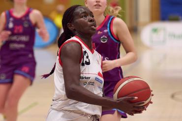 Mariam Haslé-Lagemann und die Eigner Angels sind noch mittendrin im Playoff-Rennen.
