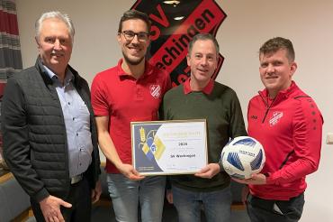 V.l.n.r.: Josef Wiedemann, Stephan Stimpfle, Martin Fischer, Uwe Haas