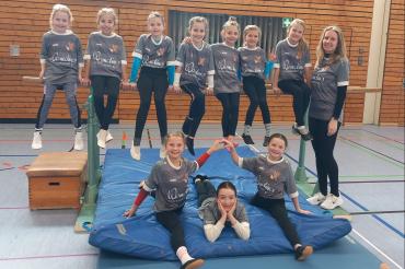 1. Platz beim Kreissportfest der Grundschulen im Geräteturnen