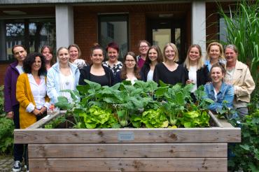 Klassenfoto der Teilzeitschule Wertingen