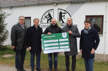 Spendenübergabe FF Zusum Rettingen