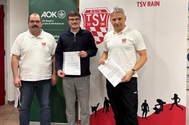 Kooperation mit der AOK und dem TSV Rain
