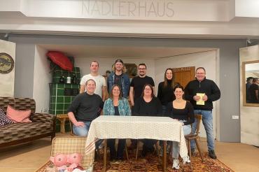 V.l.n.r.: Christoph Hofmeier, Fabian Böswald, Dopfer Marion, Matthias Schödl, Sommer Kathrin, Ahmet Beger-Ongan, Jana Templer, Stefanie Templer, Martin List