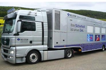 Trainingstruck für Arbeitssicherheit