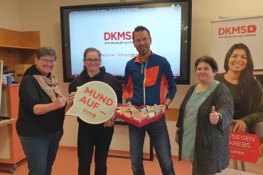 DKMS Spendenübergabe