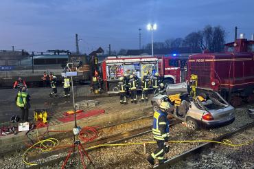 In Nördlingen fand eine Großübung unter realistischen Bedingungen statt.