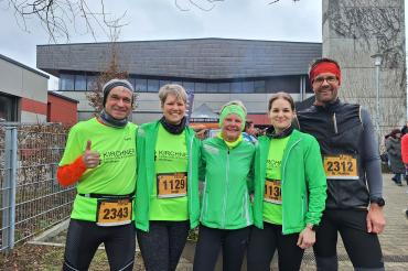 Teilnehmerinnen und Teilnehmer des Gmünder Stadtlaufs