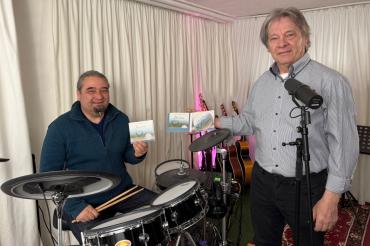 Günther Schmalisch präsentiert seine neue CD.