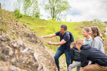 Zu sehen ist das Geotop Klosterberg