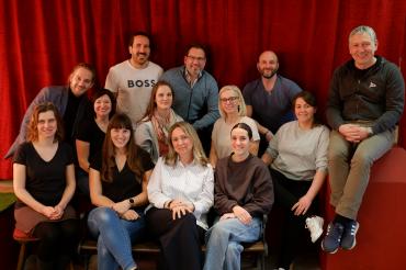 Die Theatergruppe der SG Alerheim.