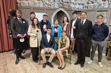 V.l.: Alexander Neumeier, Luca Braun, Stefanie Schneid, Sebastian Mösch, Jakob Pössinger, Marisa Mayer, Karin Leinfelder, Tanja Weißgerber, David Pössinger, Andreas Blumenschein, David Wagner, Leni Baur (nicht auf dem Bild)