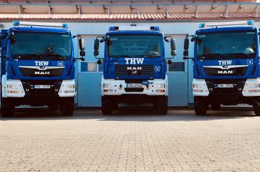 Das Technische Hilfswerk Nördlingen.