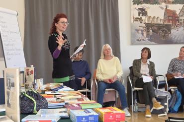 Christine Sinwell-Backes, Referentin der Stiftung Lesen.