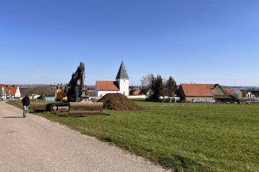 Zusätzliche Bauplätze stehen zukünftig im neuen Baugebiet in Holheim zur Verfügung.