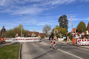 Bahnübergang Glashütter Straße