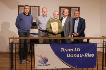 Ehrung im Rahmen der Jahreshauptversammlung der LG