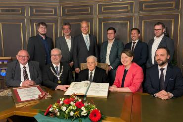 Ehrenbürger Harald Johannes Mann 