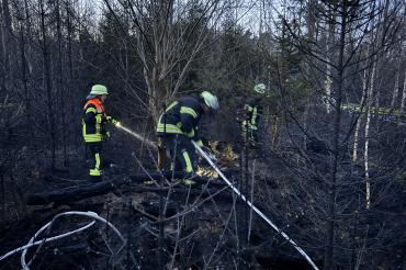Waldbrand Monheim