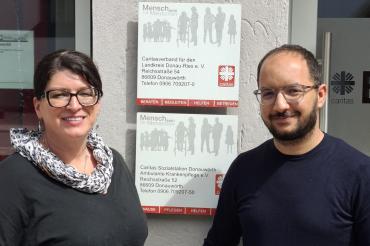 Mitarbeiter der Caritas