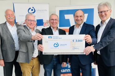 Spende Lebenshilfe VR-Banken