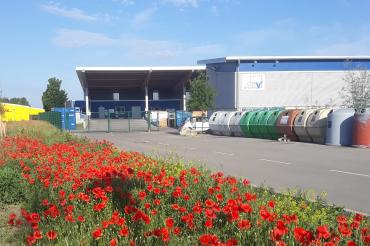 Der Recyclinghof Wemding. 