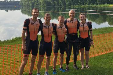 V.l.n.r.: Markus Stang, Rainer Stahl, Tobias Ullrich, Christian Weiland und Patricia Schneider