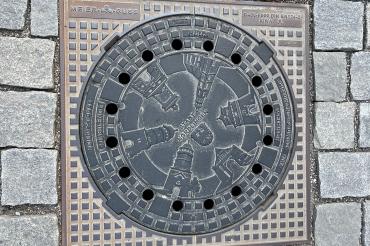 Gullideckel Nördlingen