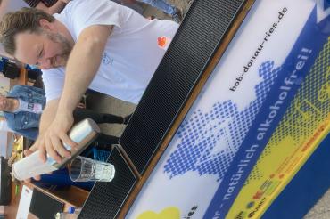 Alkoholfreie Getränke an der BOB-Cocktailbar