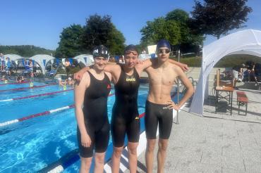 Nördlingen Schwimmer befinden sich bereits in guter Frühform.