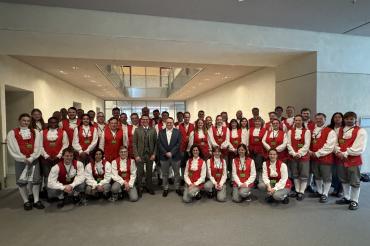 Stadtkapelle Nördlingen im Reichstagsgebäude Berlin