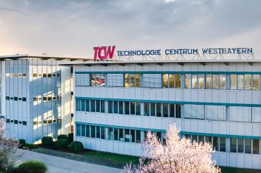 Gebäude des Technologie Centrum Westbayerns in Nördlingen 