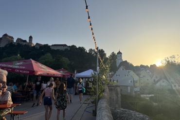 Das Brückenfest in Harburg (Archivaufnahme). 