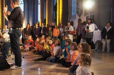 Bei "Klang und Schmaus" verabschiedet sich Undo Knauer vom Nördlinger Konzertpublikum.