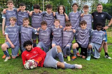 Die C-Junioren der JFG Harburg. 